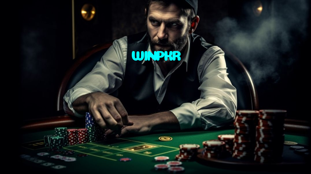 WINPKR casino presented on mobile device in Pakistan with slots and live games